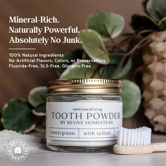 Remineralizing Tooth Powder