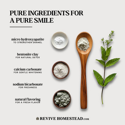 Remineralizing Tooth Powder